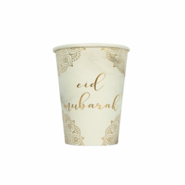 Paper cups Eid marble (10pcs)