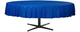 Tablecover round royal blue