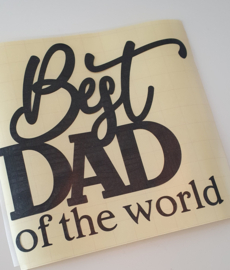 Balloon sticker Best dad