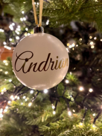 Christmas ornament with name