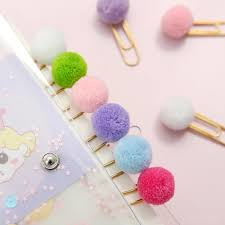 Pompom clips (6st)