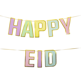 Eid pastel bunting