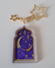 Acrylic hanger star clip