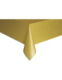 Plastic GLAM GOLD tablecloth