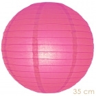 Paper lantern hot pink 35cm