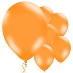 Balloons 11" orange ( 6pcs)