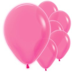 Ballonnen magenta mat (10st)