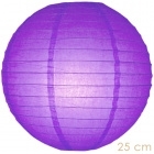 Paper lantern purple 25cm