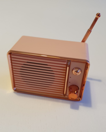 Mini bluetooth speaker retro radio