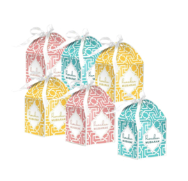 Gift boxes Ramadan pastel (6pcs)
