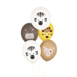 Ballonnen jungle dieren