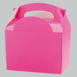 Party box fuchsia roze