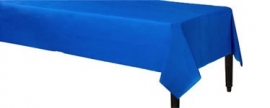 Tablecover royal blue plastic