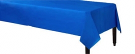 Tafelkleed donkerblauw plastic