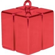 Balloon weight giftbox rood
