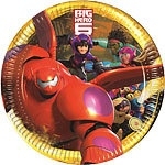 Big Hero 6 bordjes groot (8st)