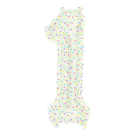 Foil ballon confetti 1 (40cm)