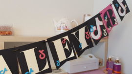 Personalised bunting TikTok