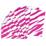 Zijdevloeipapier roze (8vellen)