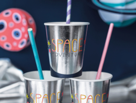 Papieren bekers space (6st)