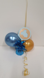 Baby ballon met tekst MEDIUM