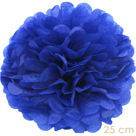 Pompom donkerblauw