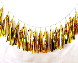 DIY tassels gold foil (5pcs)