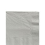 Paper napkins silver (20pcs)