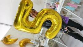 Helium filled number balloon (ea)