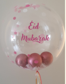 Bubble ballon Eid Mubarak