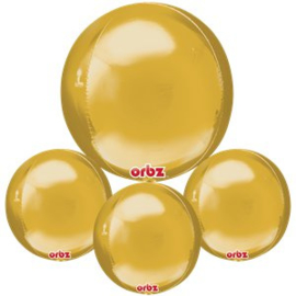 Orbz balloon gold (ea)