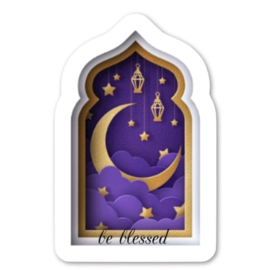 Stickerset Ramadan/Eid mix (6st)