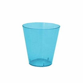 Mini shot glasses blue (12pcs)