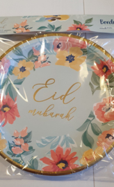 paper plates Eid flowers (6pcs)