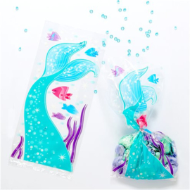 Cello bags mermaid (20pcs)