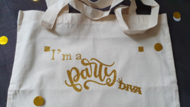 Personalised canvas bag