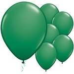 Ballonnen groen metallic (8st)