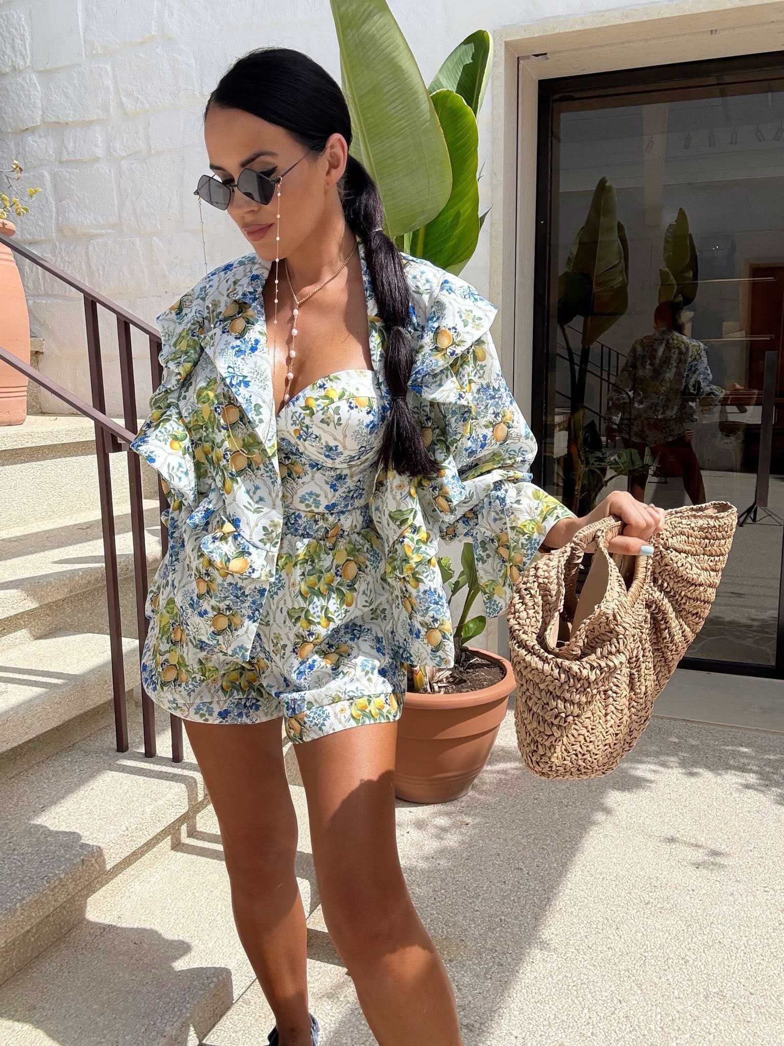 Milla Lemons Set Blue