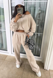 Sydney Jogging Suit Beige