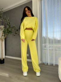 Sydney Jogging Suit Yellow