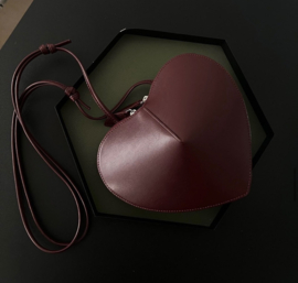 Love Bag Burgund Leer