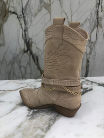 Dacota Leather Boots - Exclusive JustUnique Collection