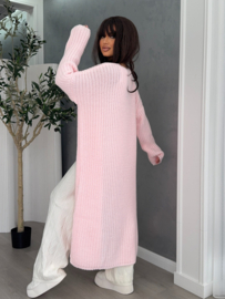 Long Cardigan Pink