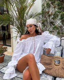 Boho Set Whitt - Blouse BroekRokje