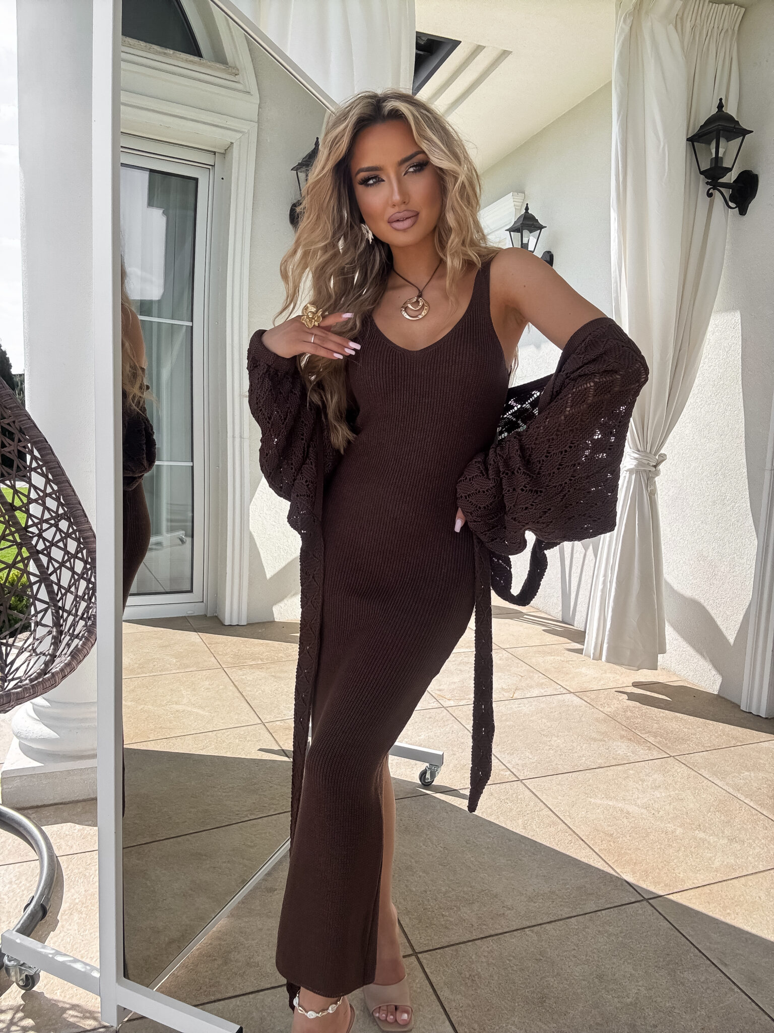 Marmaris Dress Bruin