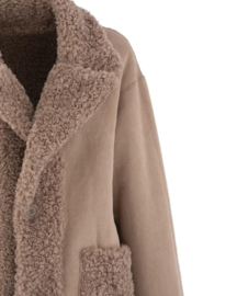 Max Italië Jas Taupe