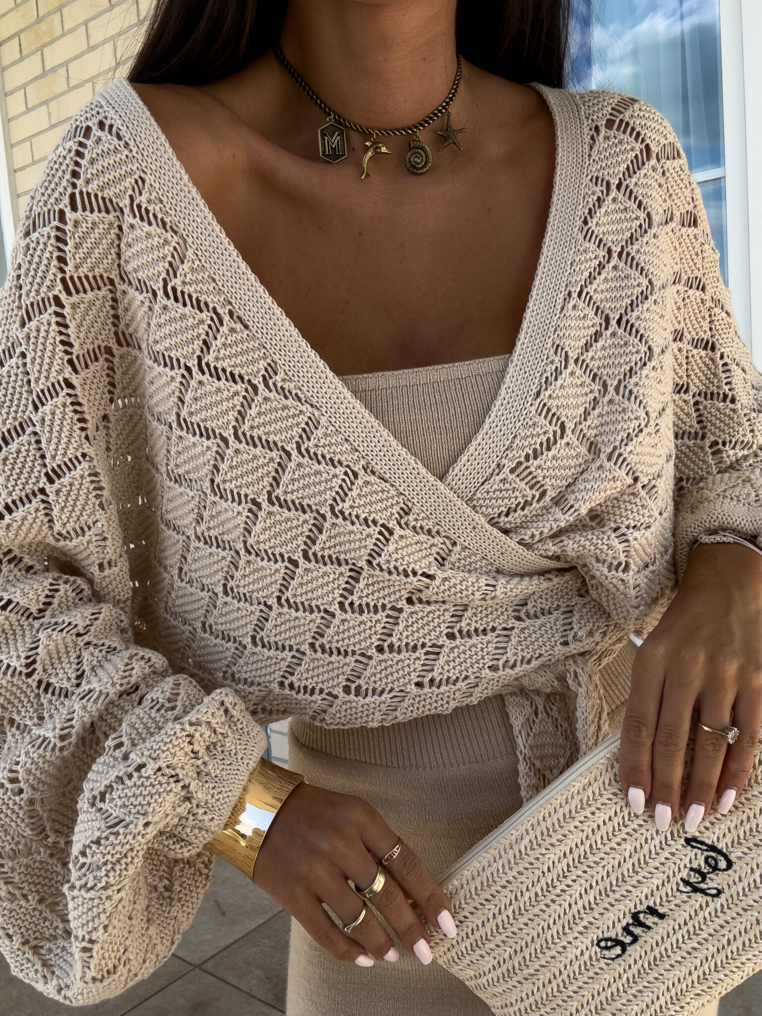 Amairo Kimono Beige