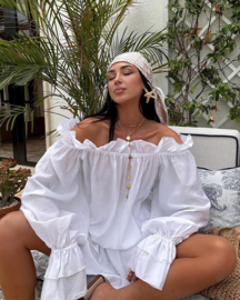 Boho Set Whitt - Blouse BroekRokje