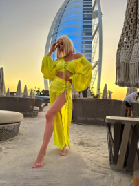 Limoncello Maxi Skirt - Limited Edition