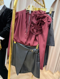 Bella Rore Blouse Burgund